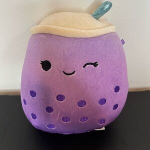Mini boba squishmallow purple